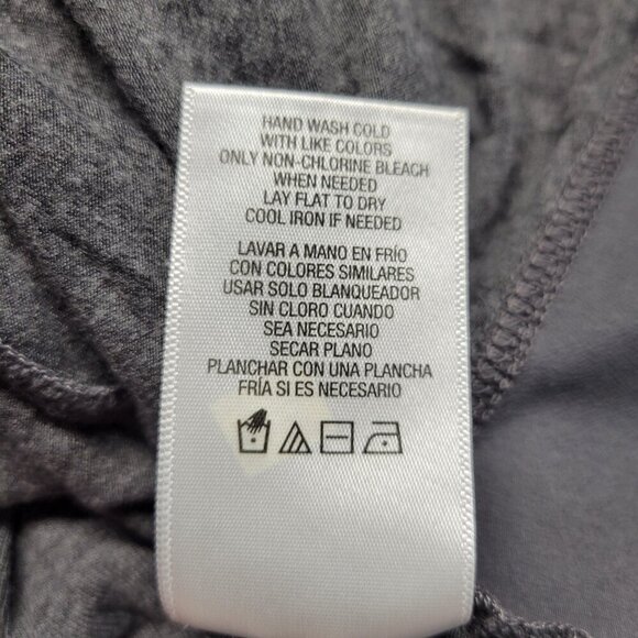 Attention Extra Large Slate Gray Lightweight Longsleeve Open Waterfall Cardigan - Picture 9 of 10